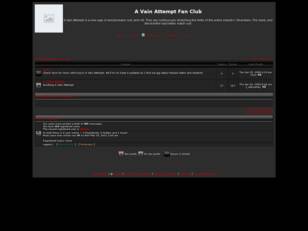 Free forum : A Vain Attempt Fan Club